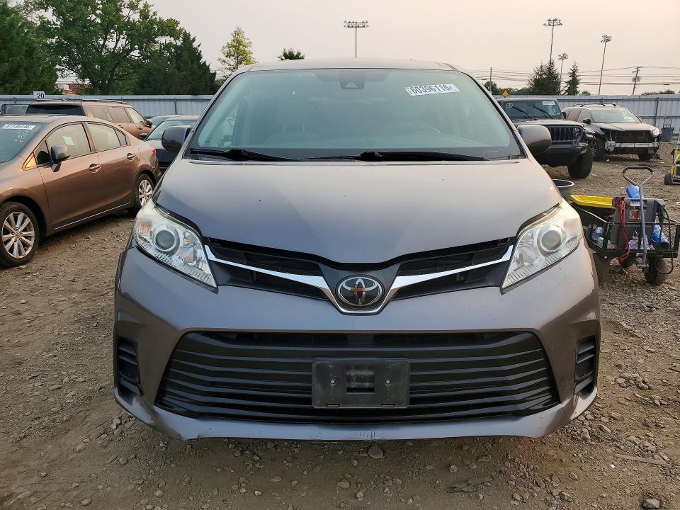 60396116 :رقم المزاد ، 5TDKZ3DC5LS029080 vin ، 2020 Toyota Sienna مزاد بيع