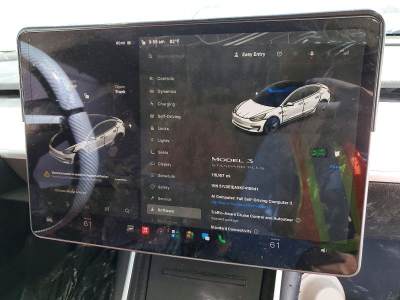 Продаж на аукціоні авто 2019 Tesla Model 3, vin: 5YJ3E1EA5KF415941, номер лоту: 62990276