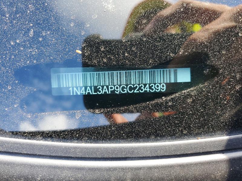 Продаж на аукціоні авто 2016 Nissan Altima, vin: 1N4AL3AP9GC234399, номер лоту: 60328516