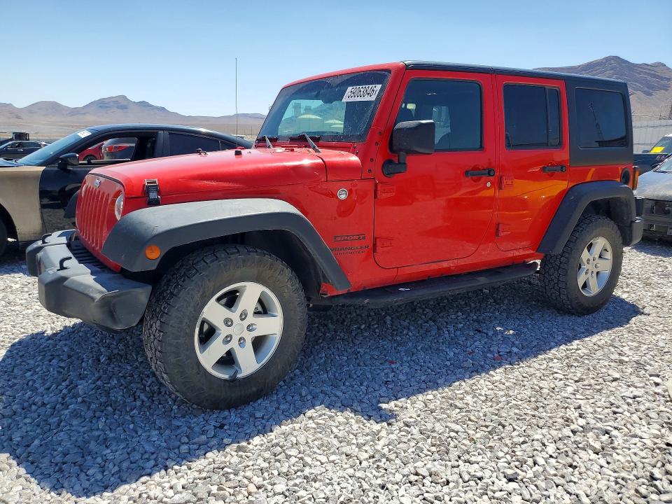 Продаж на аукціоні авто 2016 Jeep Wrangler Unlimited, vin: 1C4BJWDG8GL116216, номер лоту: 59063846