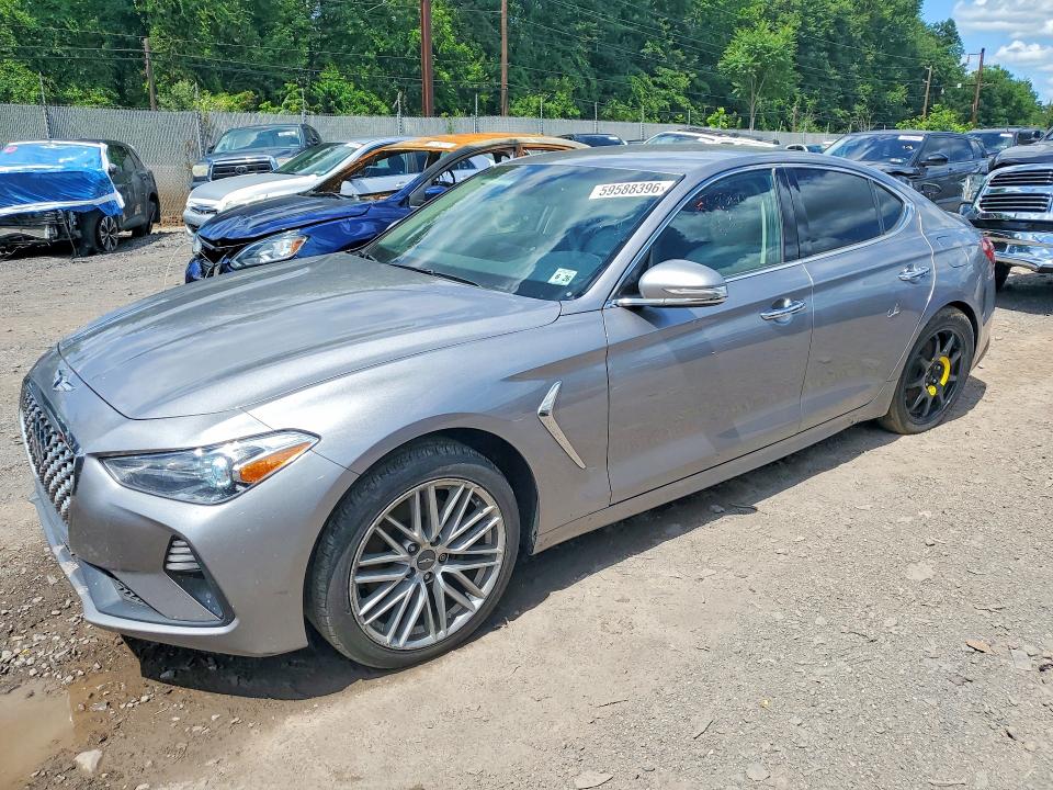 59588396 :رقم المزاد ، KMTG64LA1MU077159 vin ، 2021 Genesis G70 مزاد بيع