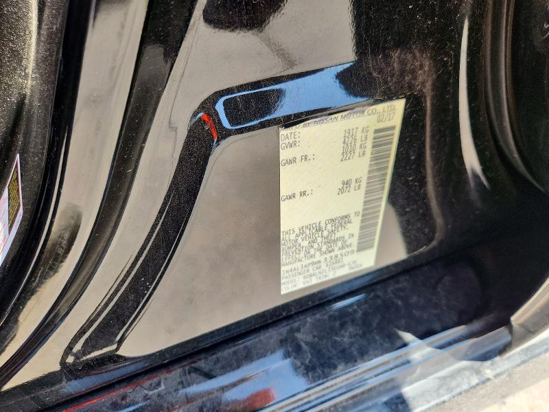 Продаж на аукціоні авто 2017 Nissan Altima, vin: 1N4AL3AP9HN338509, номер лоту: 63592726