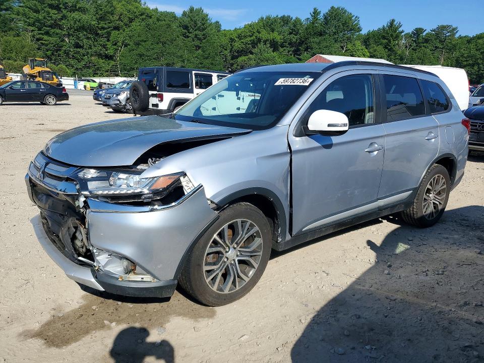 59782736 :رقم المزاد ، JA4AZ3A36GZ035582 vin ، 2016 Mitsubishi Outlander مزاد بيع