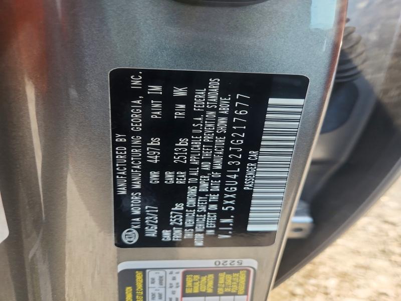 Продажа на аукционе авто 2018 Kia Optima, vin: 5XXGU4L32JG217677, номер лота: 60505956