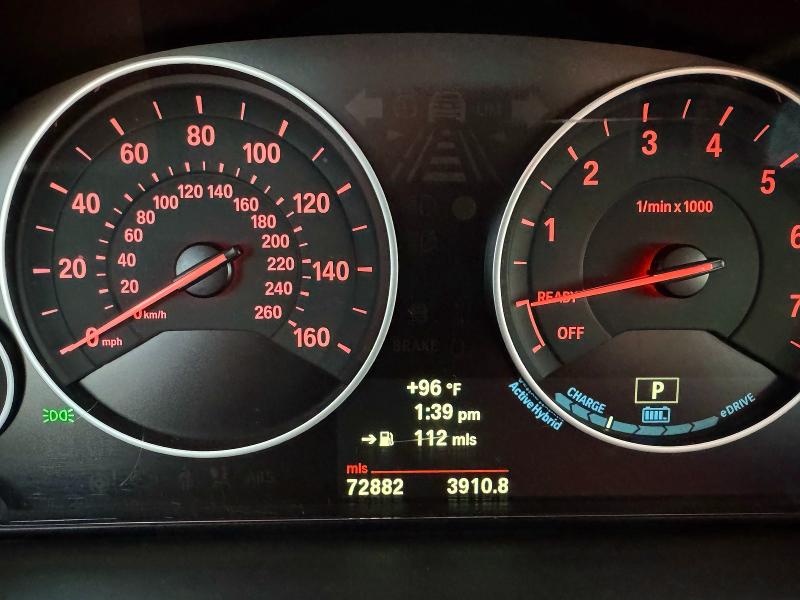 60680046 :رقم المزاد ، WBA3F9C57DF484398 vin ، 2013 Bmw Activehybrid 3 مزاد بيع