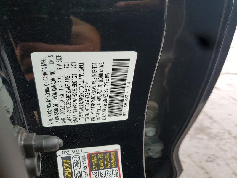 Продажа на аукционе авто 2016 Honda Cr-v, vin: 2HKRM4H57GH603768, номер лота: 62521766