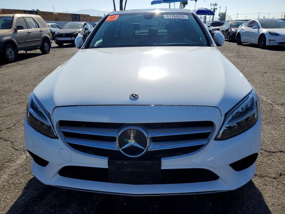 2020 Mercedes-benz C მანქანა იყიდება აუქციონზე, vin: W1KWF8DB1LR590668, აუქციონის ნომერი: 61194226