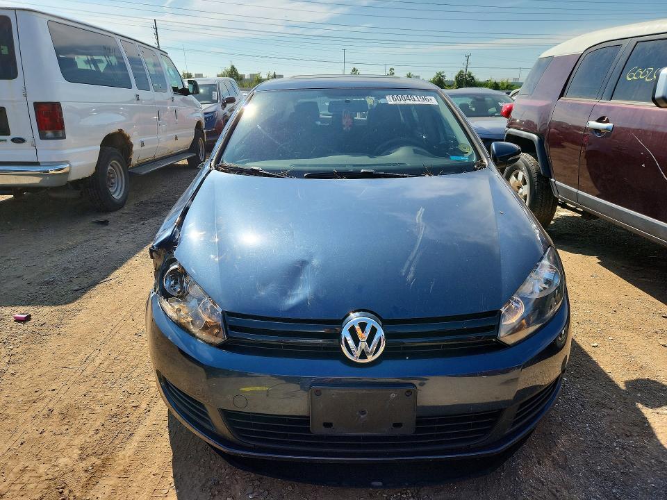 60049196 :رقم المزاد ، WVWDA7AJ7CW257088 vin ، 2012 Volkswagen Golf مزاد بيع