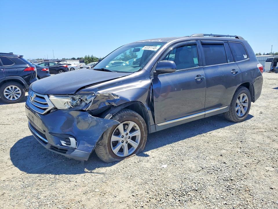 Aukcja sprzedaży 2013 Toyota Highlander, vin: 5TDZA3EH6DS037352, numer aukcji: 63351146