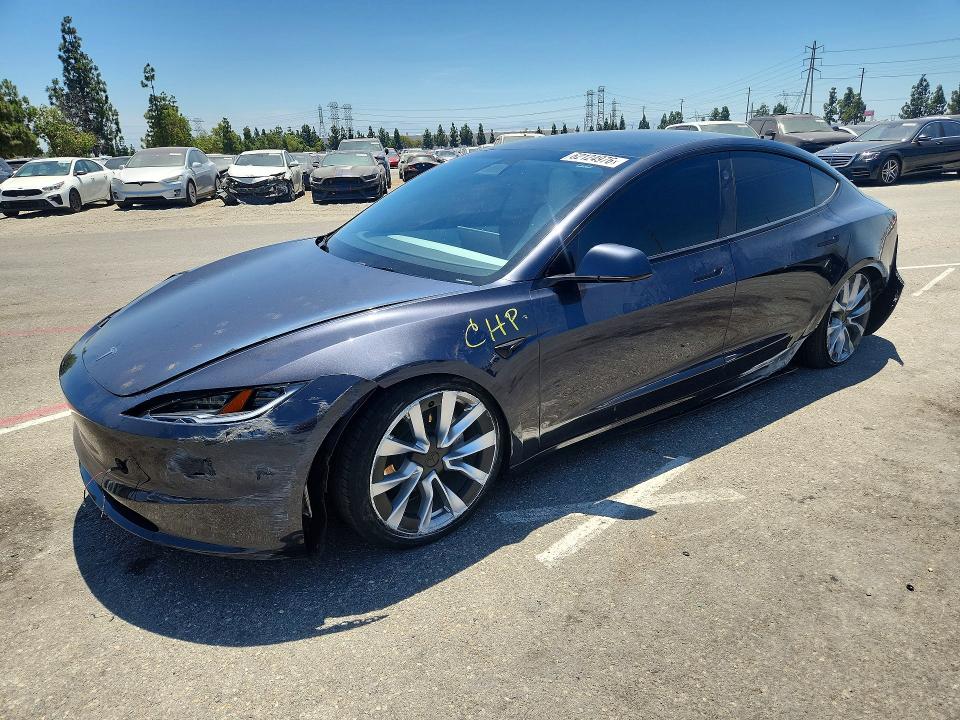 2024 Tesla Model 3 მანქანა იყიდება აუქციონზე, vin: 5YJ3E1EA2RF771550, აუქციონის ნომერი: 62124976