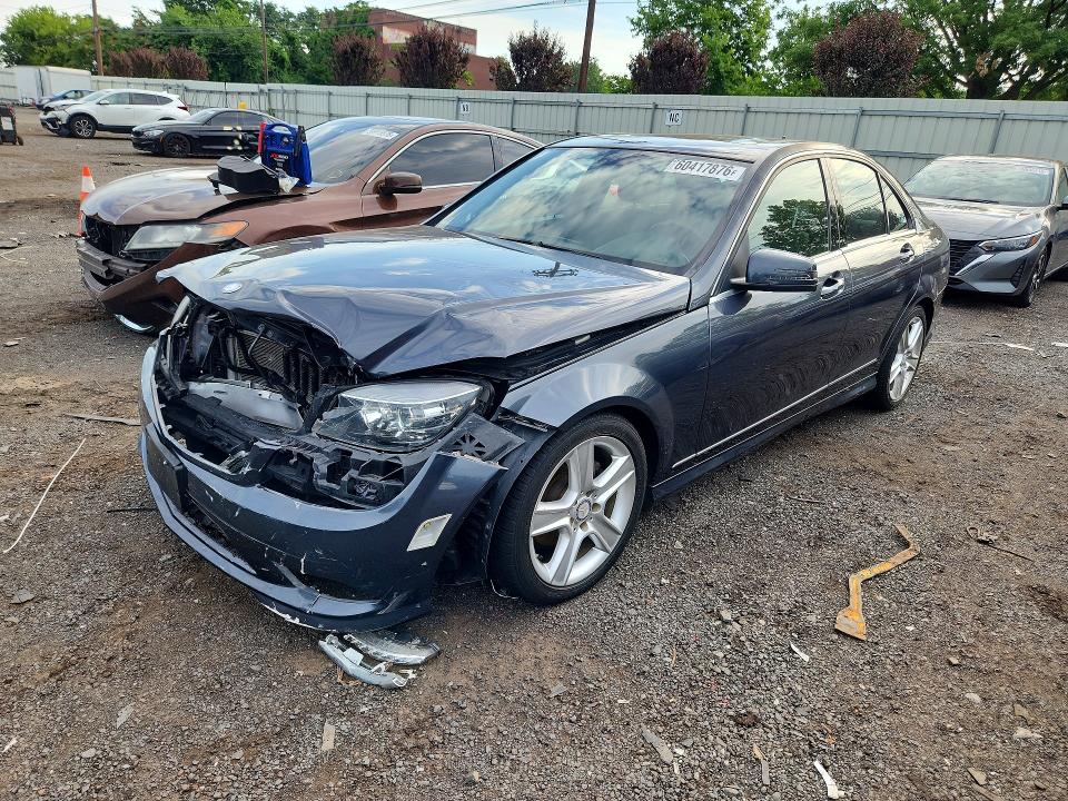 Auction sale of the 2011 Mercedes-benz C, vin: WDDGF8BB3BR163563, lot number: 60417876