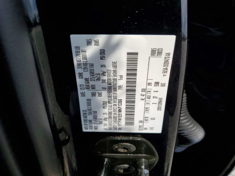 61916986 :رقم المزاد ، 1FTFW1E51MKF13366 vin ، 2021 Ford F150 مزاد بيع