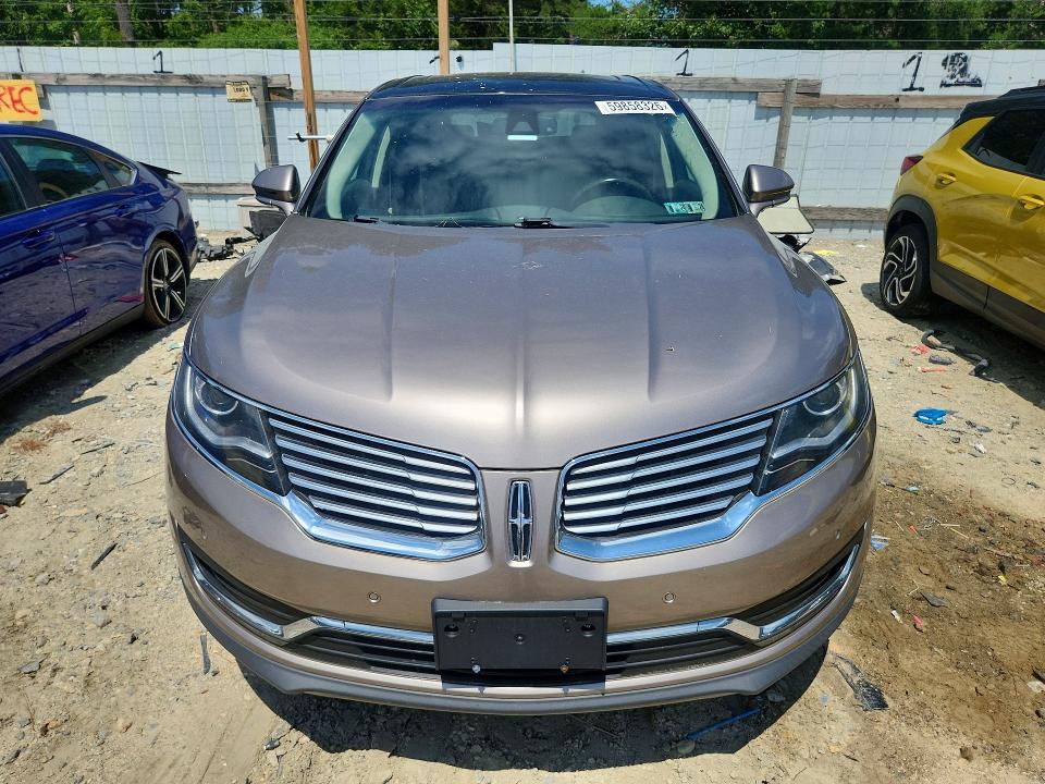 59858326 :رقم المزاد ، 2LMPJ8LR1JBL40116 vin ، 2018 Lincoln Mkx مزاد بيع