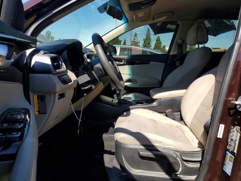 63190796 :رقم المزاد ، 5XYPG4A52GG010593 vin ، 2016 Kia Sorento مزاد بيع