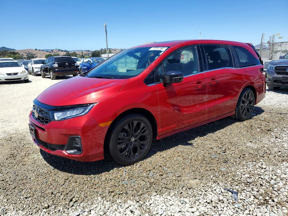2025 Honda Odyssey მანქანა იყიდება აუქციონზე, vin: 5FNRL6H72SB057825, აუქციონის ნომერი: 60489816