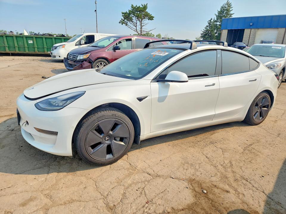 Продажа на аукционе авто 2021 Tesla Model 3, vin: 5YJ3E1EA1MF838213, номер лота: 60199876