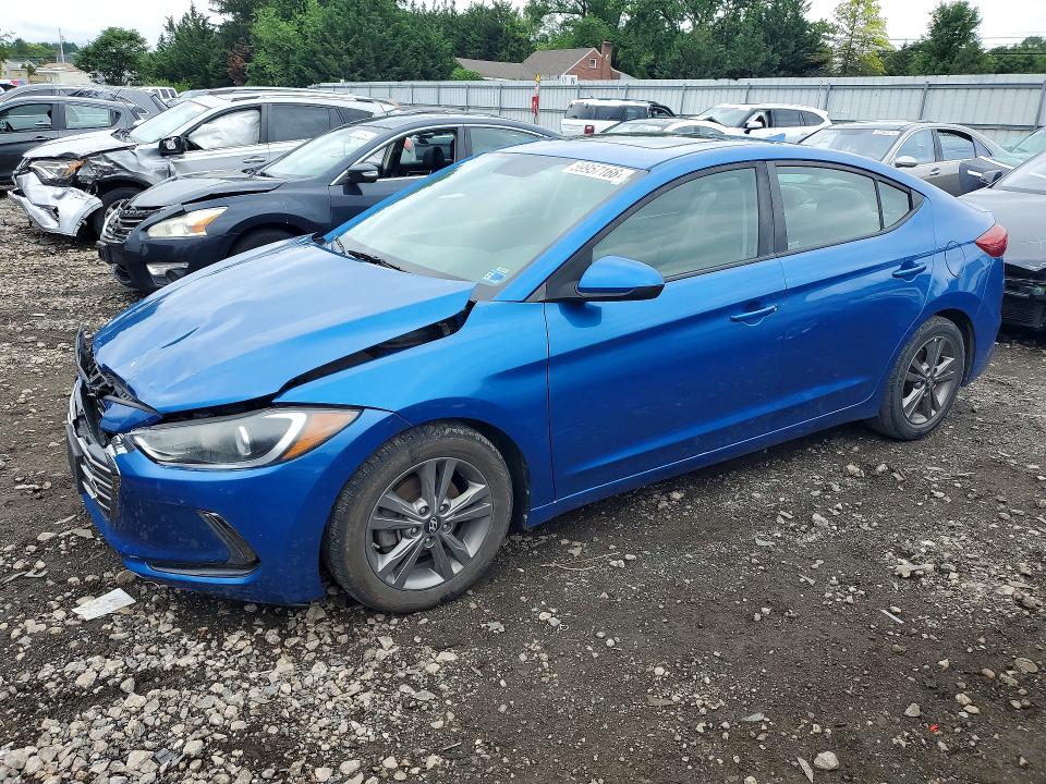 59957166 :رقم المزاد ، 5NPD84LF9JH248415 vin ، 2018 Hyundai Elantra مزاد بيع