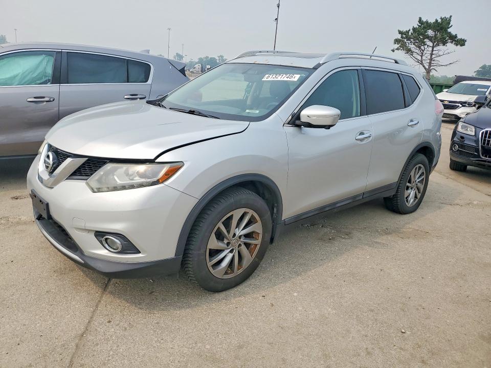 Aukcja sprzedaży 2015 Nissan Rogue, vin: 5N1AT2MV3FC780026, numer aukcji: 61321746