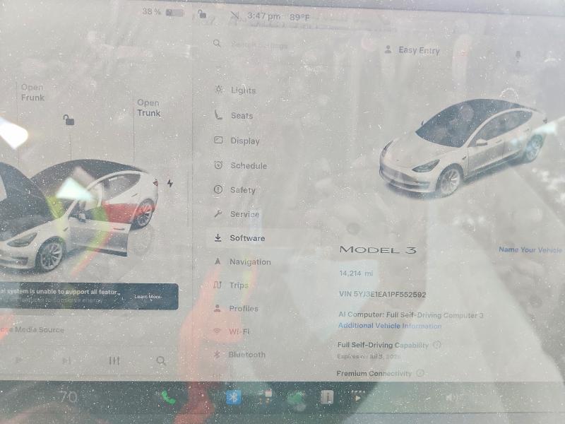 Aukcja sprzedaży 2023 Tesla Model 3, vin: 5YJ3E1EA1PF552592, numer aukcji: 58922036