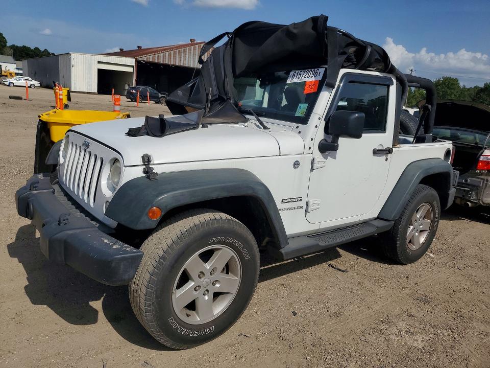 2015 Jeep Wrangler მანქანა იყიდება აუქციონზე, vin: 1C4AJWAG8FL501998, აუქციონის ნომერი: 61572096