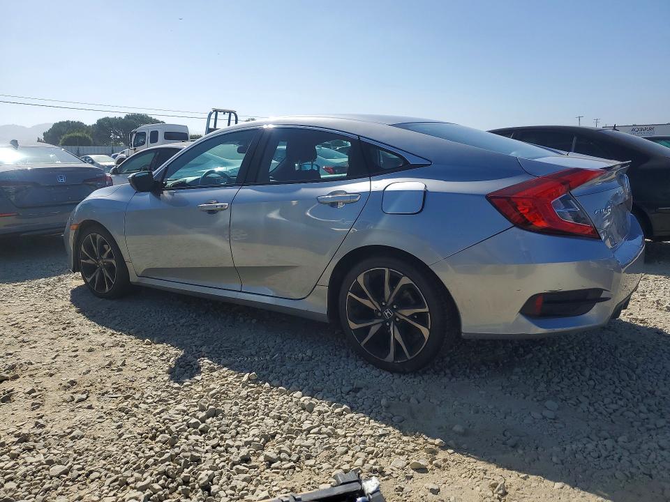 60646446 :رقم المزاد ، 2HGFC2F89LH531256 vin ، 2020 Honda Civic مزاد بيع