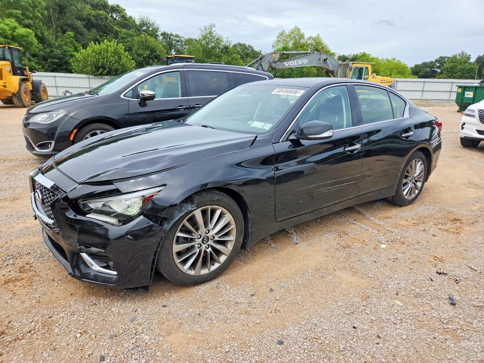 60490696 :رقم المزاد ، JN1EV7AR2KM554491 vin ، 2019 Infiniti Q50 مزاد بيع