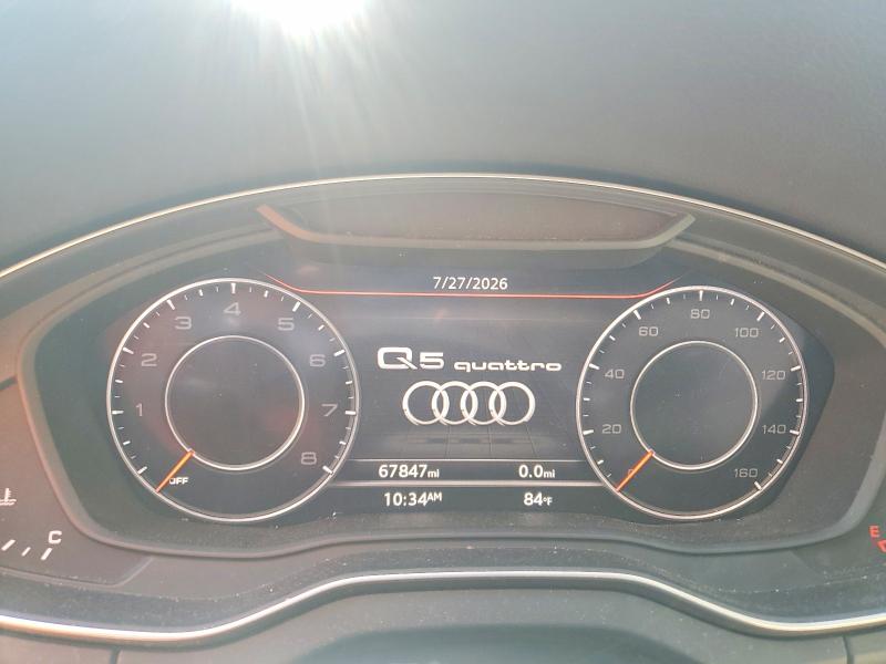 2019 Audi Q5 მანქანა იყიდება აუქციონზე, vin: WA1CNBFY5K2053317, აუქციონის ნომერი: 62333346