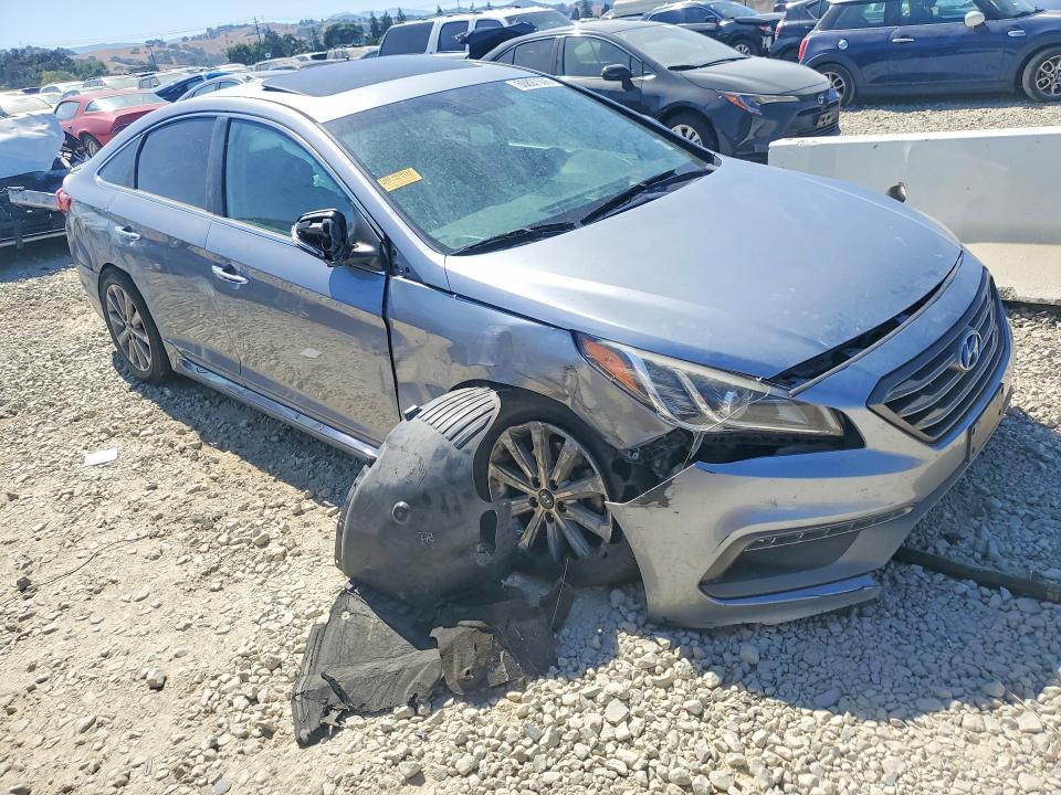60897506 :رقم المزاد ، 5NPE34AF4HH456069 vin ، 2017 Hyundai Sonata مزاد بيع