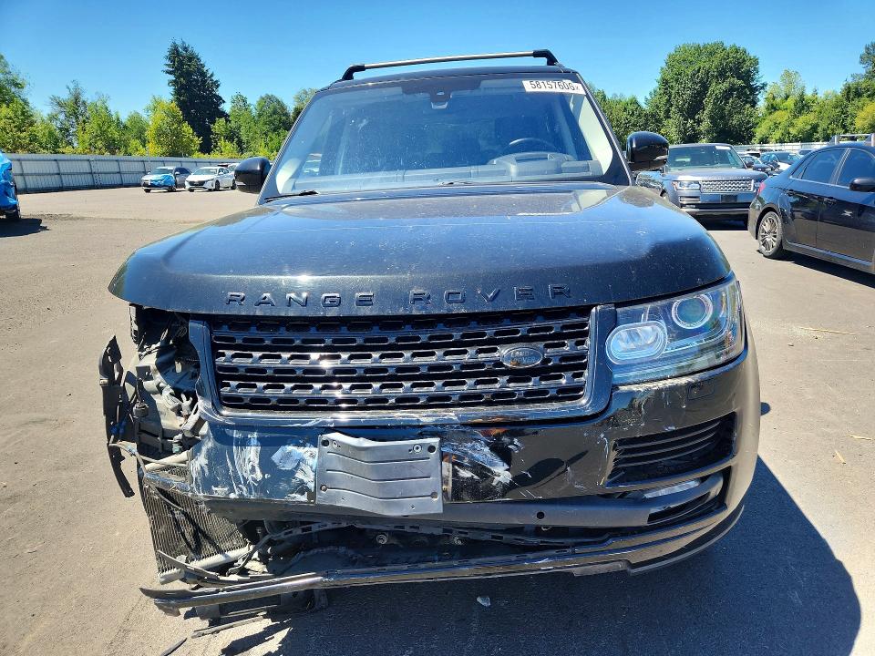 Продажа на аукционе авто 2016 Land Rover Range Rover, vin: SALGS2KF3GA244728, номер лота: 58157606