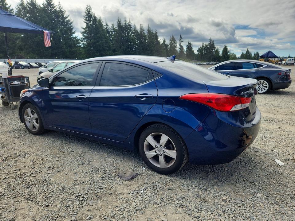 62514866 :رقم المزاد ، KMHDH4AE3DU537340 vin ، 2013 Hyundai Elantra مزاد بيع