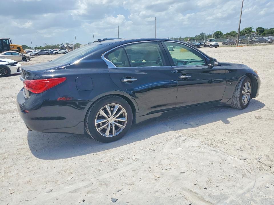 Aukcja sprzedaży 2014 Infiniti Q50, vin: JN1BV7APXEM674349, numer aukcji: 61378696