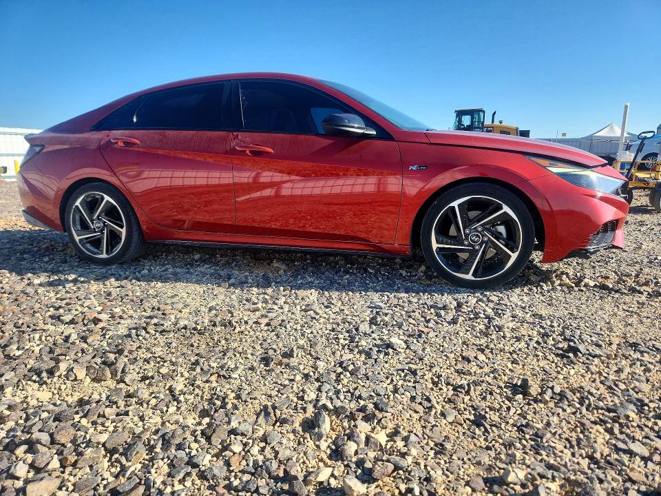 58743336 :رقم المزاد ، KMHLR4AF5MU139984 vin ، 2021 Hyundai Elantra مزاد بيع