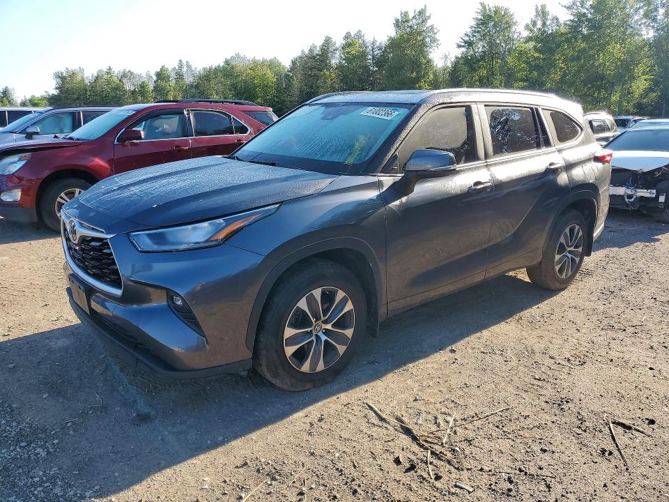 2020 Toyota Highlander მანქანა იყიდება აუქციონზე, vin: 5TDGZRBH1LS026572, აუქციონის ნომერი: 61002366