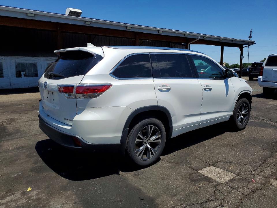 Продажа на аукционе авто 2016 Toyota Highlander, vin: 5TDJKRFH2GS267258, номер лота: 59330336