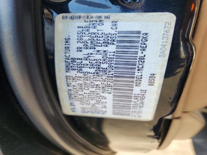 Продажа на аукционе авто 2000 Toyota Avalon, vin: 4T1BF28B1YU099811, номер лота: 63182586