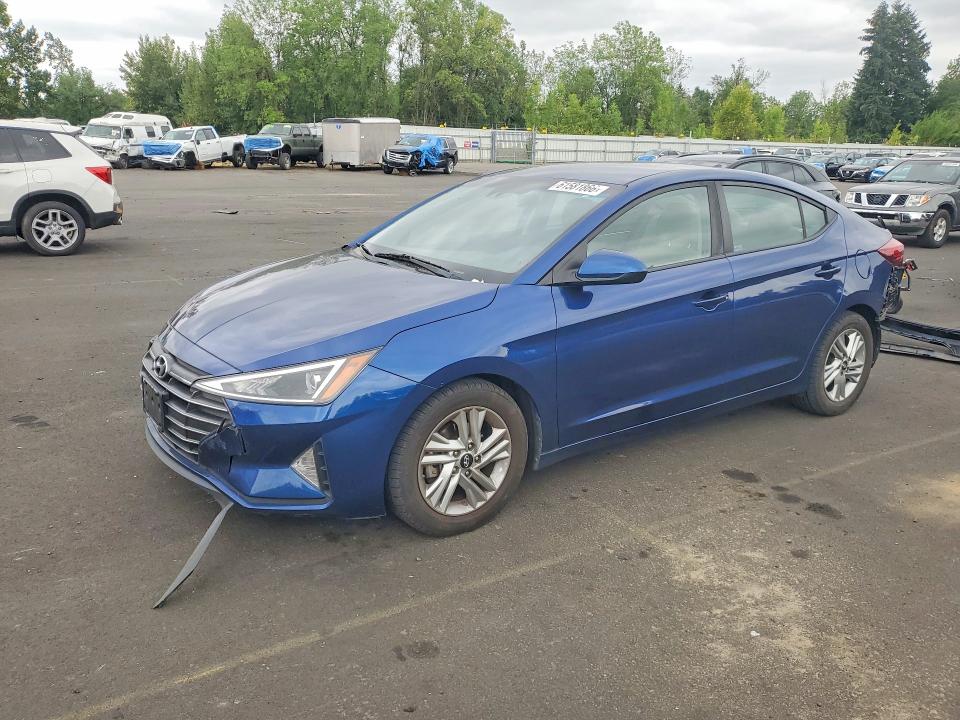 2020 Hyundai Elantra მანქანა იყიდება აუქციონზე, vin: 5NPD84LF5LH571427, აუქციონის ნომერი: 61581866