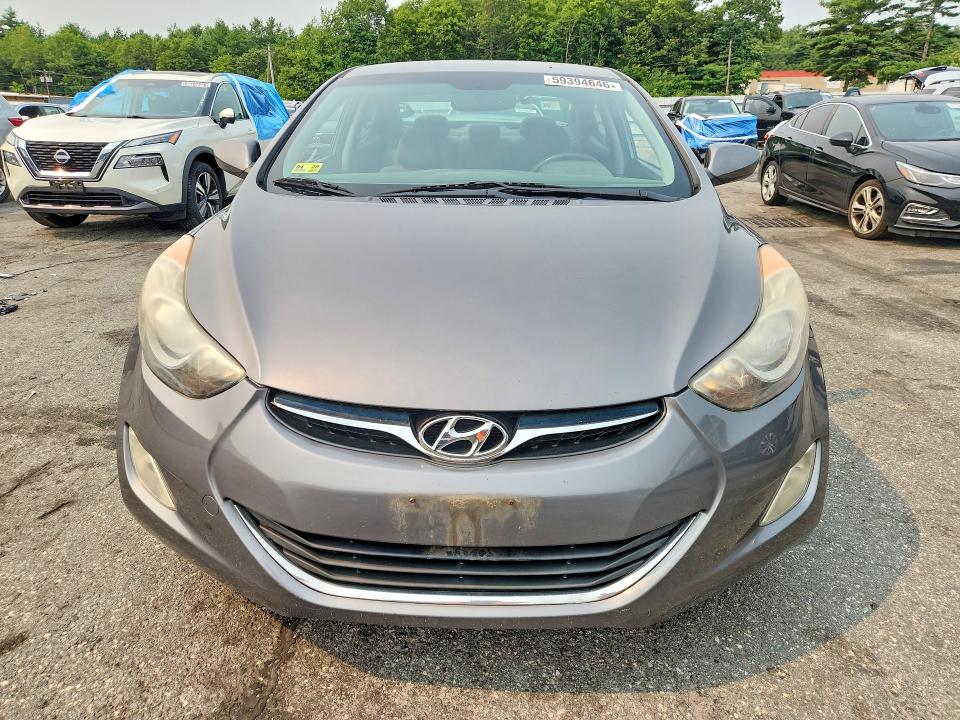 59394646 :رقم المزاد ، 5NPDH4AE5CH073545 vin ، 2012 Hyundai Elantra مزاد بيع