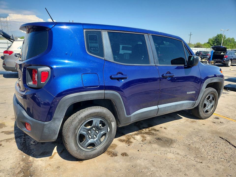 Продаж на аукціоні авто 2017 Jeep Renegade, vin: ZACCJBAB2HPG16021, номер лоту: 61980306