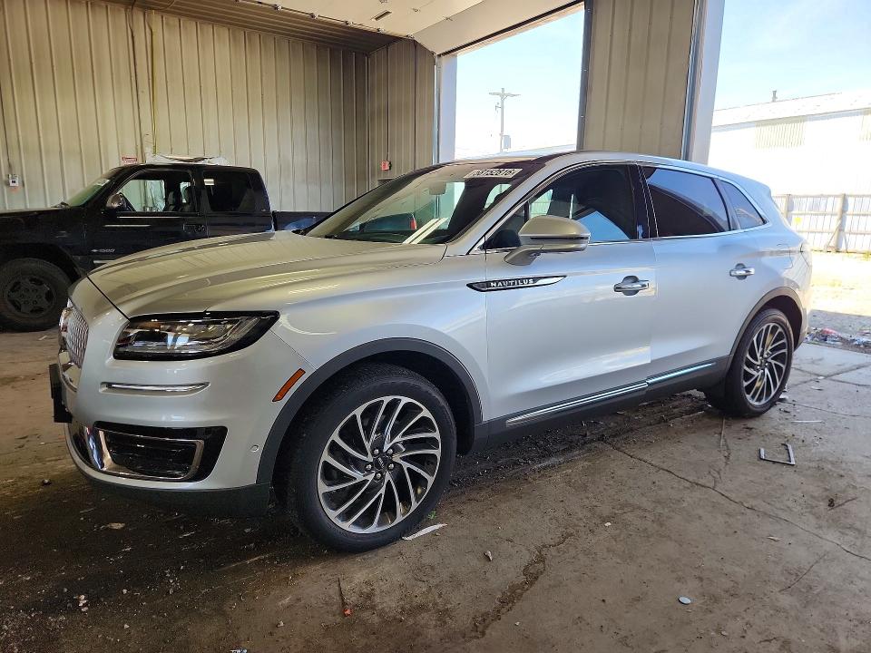 58152816 :رقم المزاد ، 2LMPJ8LP2KBL12843 vin ، 2019 Lincoln Nautilus مزاد بيع