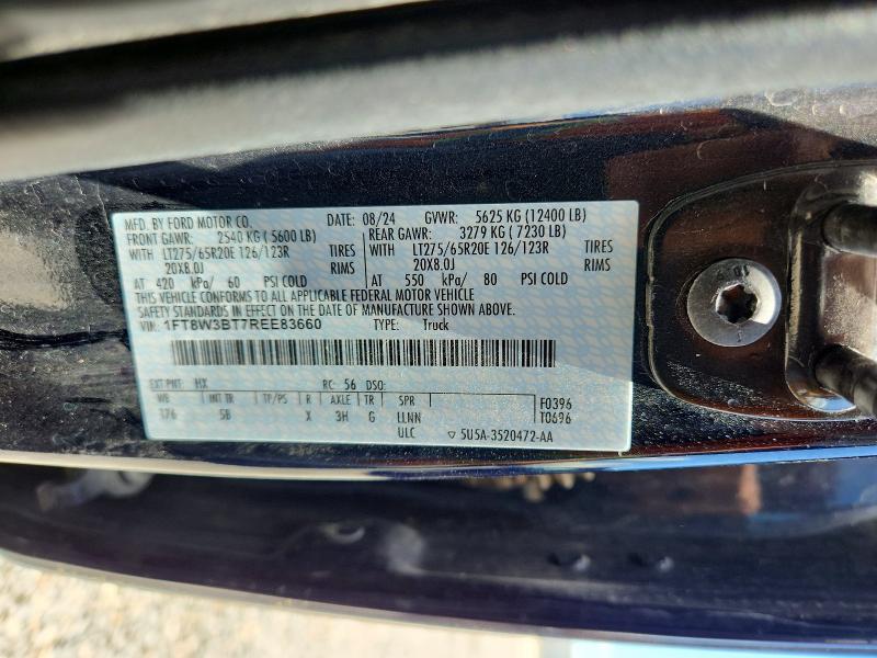 Aukcja sprzedaży 2024 Ford F350, vin: 1FT8W3BT7REE83660, numer aukcji: 60576246