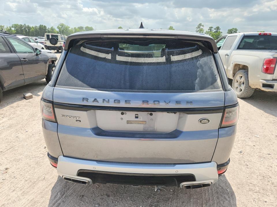 2022 Land Rover Range Rover Sport მანქანა იყიდება აუქციონზე, vin: SALWR2SU6NA234309, აუქციონის ნომერი: 57741306