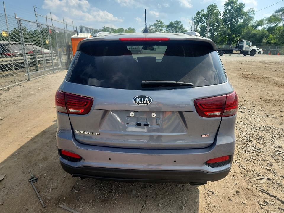 59786466 :رقم المزاد ، 5XYPGDA36LG641467 vin ، 2020 Kia Sorento مزاد بيع