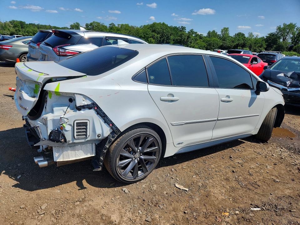 Продаж на аукціоні авто 2023 Toyota Corolla Hybrid, vin: JTDBDMHE2P3003611, номер лоту: 61784206