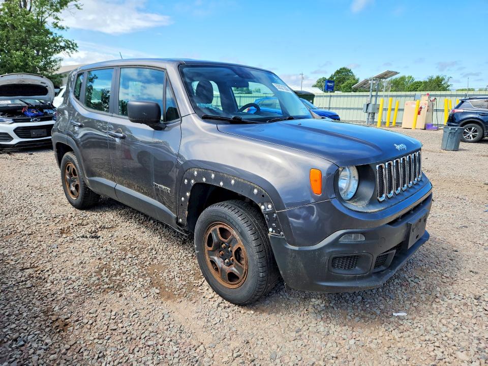 59321286 :رقم المزاد ، ZACCJBAT1GPC79140 vin ، 2016 Jeep Renegade مزاد بيع