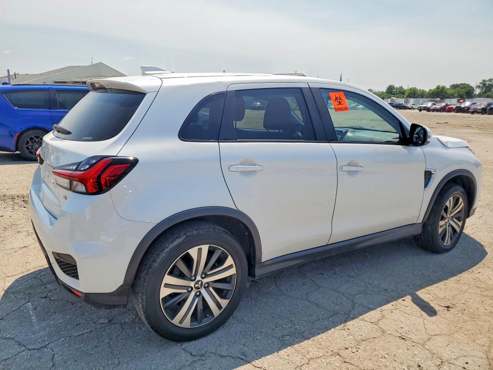 2021 Mitsubishi Outlander Sport მანქანა იყიდება აუქციონზე, vin: JA4ARUAU4MU010199, აუქციონის ნომერი: 60663946
