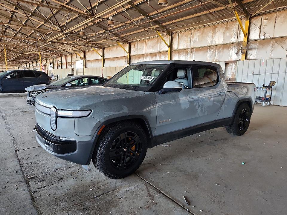 61496746 :رقم المزاد ، 7FCTGAAA6RN032337 vin ، 2024 Rivian R1t مزاد بيع