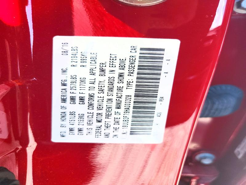 Продажа на аукционе авто 2017 Acura Tlx, vin: 19UUB3F79HA000328, номер лота: 59637076