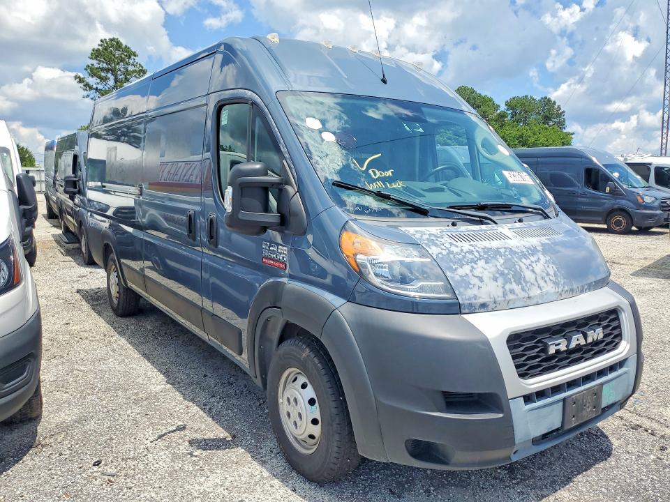 Продажа на аукционе авто 2021 Ram Promaster 3500, vin: 3C6MRVJG2ME544701, номер лота: 58386186
