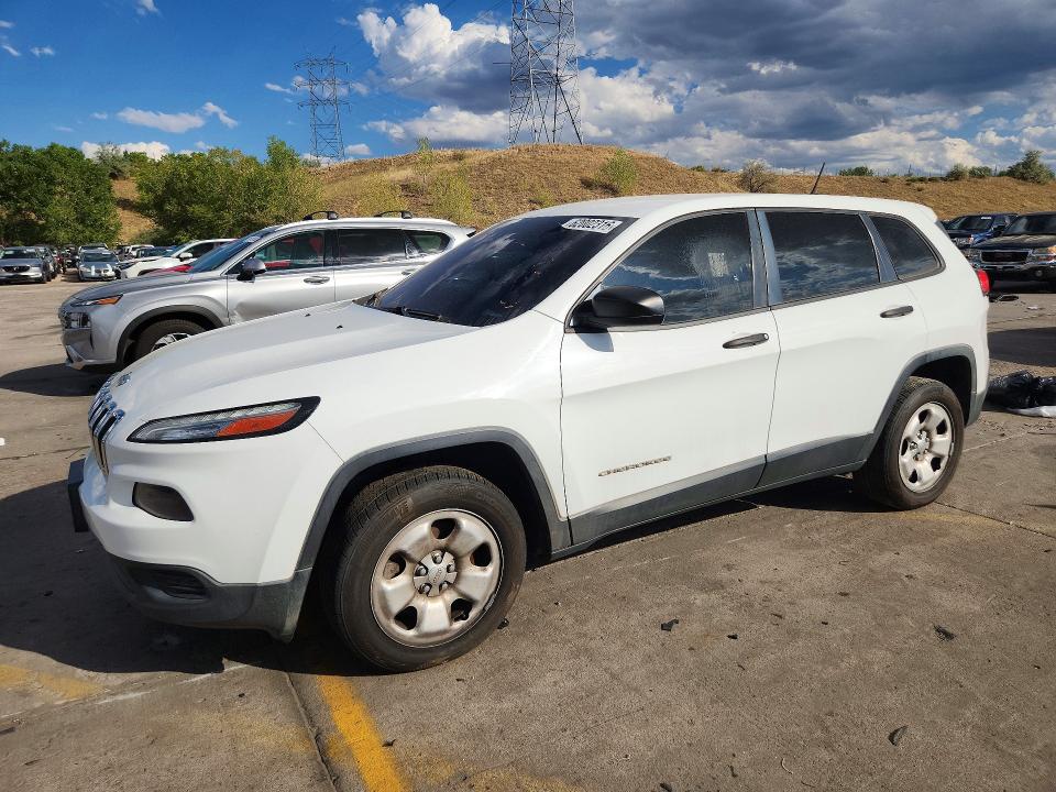 Auction sale of the 2015 Jeep Cherokee, vin: 1C4PJLAB5FW525476, lot number: 62002316