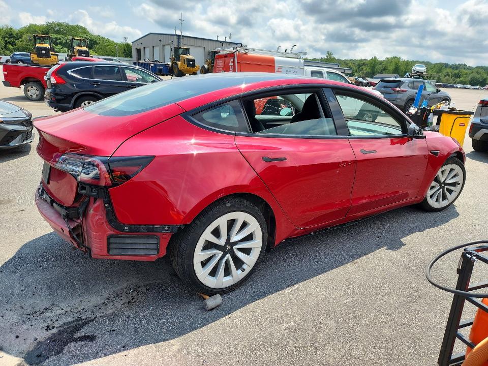 Продажа на аукционе авто 2022 Tesla Model 3, vin: 5YJ3E1EA9NF286512, номер лота: 62473626